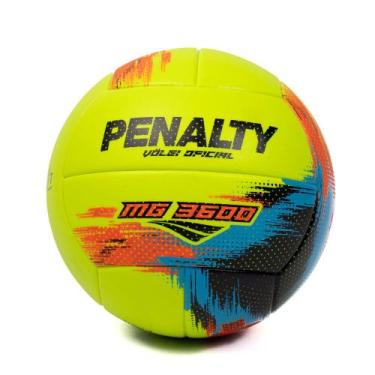 Imagem de Bola Vôlei Penalty Mg 3600 Xxv Ultra Fusion Verde/Laranja, Verde neon,