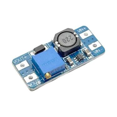 Imagem de Módulo Conversor DC-DC Step up 28V 2A MT3608 - Placa De Aumento De Ten