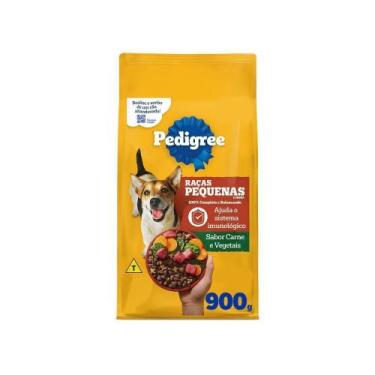 Imagem de Ração Pedigree Carne e Vegetais Cães Adultos Raças Pequenas e Minis 90
