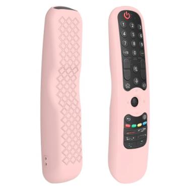 Imagem de LEFXMOPHY Capa de silicone para LG Magic Remote MR23GA MR24GN MR24GA