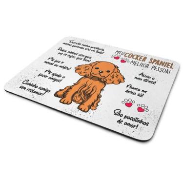 Imagem de Mouse Pad Dog - Meu Cocker Spaniel, melhor pessoa! - JPS INFO