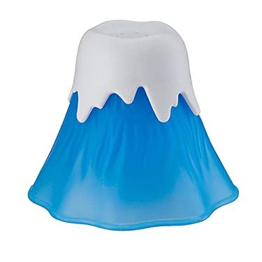 Imagem de Xiaoyaoyou Limpador de micro-ondas, forma de vulcão, rápida ação para micro-ondas, forno a vapor, cozinha remove com vinagre e água, ajuda de limpeza de sujeira de cozinha regular