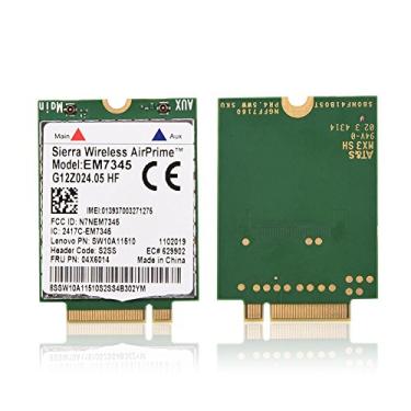 Imagem de PUSOKEI Placa de rede, EM7345 4G LTE WWAN módulo cartão para Thinkpad X250 X1C W550 T450 X240 T440 Suporte para países LTE/HSPA+ /EMEA