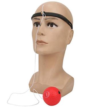 Imagem de Cabeça de bola de boxe com velocidade de perfuração montada para velocidade de reação e bolsa de reflexos para treinamento de coordenação de olho de mão