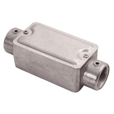 Imagem de Condulete fixo 3/4&quot; tipo &quot;C&quot; - com tampa / rosca BSP / sem pintura Tramontina