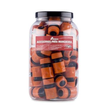 Imagem de Pote Engate Rápido P/ Mangueira de ½ 45 Peças Forceline