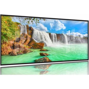 Imagem de Quadro Decorativo Cachoeira Hd 130x60 Moldura Preta 2x2