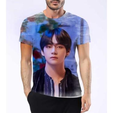 Imagem de Camisa Camiseta V Artista Gru Bts Coreia Música Pop Hd 10 - Estilo Kra