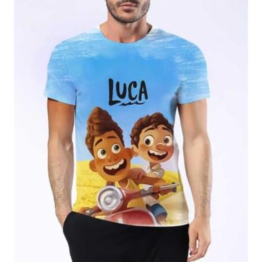 Imagem de Camisa Camiseta Luca Desenho Italía Monstros Marinhos Hd 1 - Estilo Kr