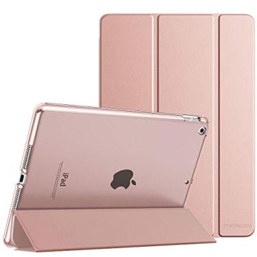 Imagem de Moko Capa para iPad 10.2 iPad 9ª geração 2021/iPad 8ª geração 2020/iPad 7ª geração 2019, capa traseira rígida fina para iPad de 10,2 polegadas, despertar/hibernar automático, ouro rosa