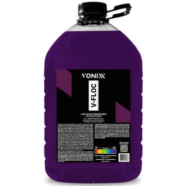 Imagem de V-Floc Shampoo Neutro Lava Autos Super Concentrado 5L Vonixx
