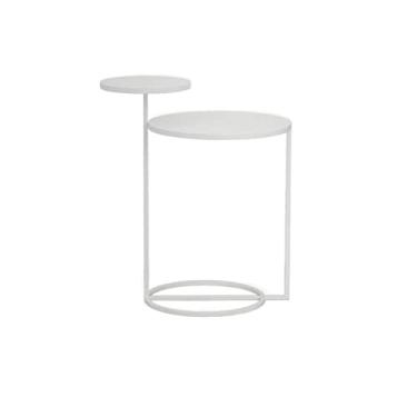 Imagem de Mesa de café Moderno minimalista ferro forjado mesa de café área de estar vários sofá criativo mesa lateral casa escritório hotel mobiliário Mesa final