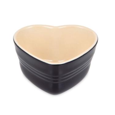 Imagem de Ramekin Coração Black Onyx Le Creuset