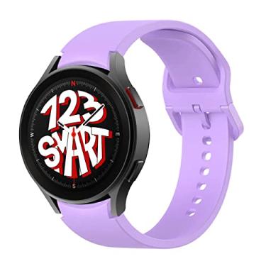 Imagem de Pulseira de Silicone Exclusiva marca 123smart para Galaxy Watch 5 Watch 6 Watch5 Pro watch 4 R900 R910 R920 R905 R915 R925 40mm 44mm 45mm