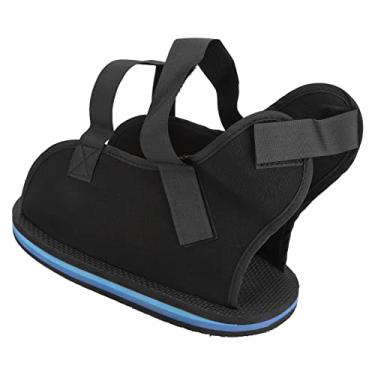 Imagem de Sapato Fundido para Caminhada, Absorção de Choque Ajustável Respirável para Lesão No pé Sapato Fundido Tecido de Lona Resistente Ao Desgaste Antiderrapante para Pós-operatório (YTH)
