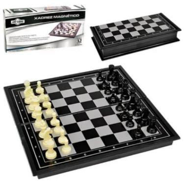 Jogo Tabuleiro De Xadrez Luxo Cavaleiros Medievais 3d 32 Pcs