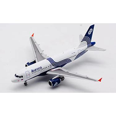 Imagem de JC Wings Aurora Airlines Airbus A319 VP-BUO 1:200 Diecast Modelo pré-construído de aeronaves