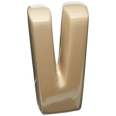 Imagem de Letra V Decorativa Ceramicas Pegorin Sands
