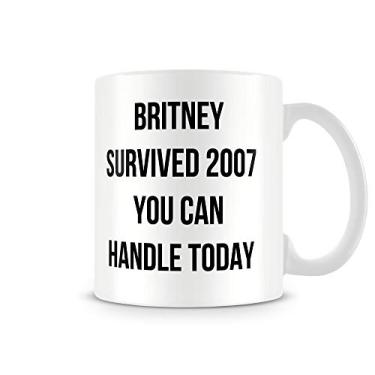 Imagem de Café Nerd Caneca Cerâmica Britnei 2007 325 ml