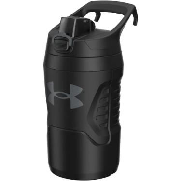 Imagem de Under Armour Garrafas de água isoladas de 946 ml – Jarro de água esportivo com alça, gancho de cerca, resistente a vazamentos para beisebol, futebol e muito mais, garrafas de água de 940 ml, garrafa