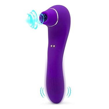 Imagem de Sugador de Clitóris e Vibrador Feminino massageador vibratório feminino VB53