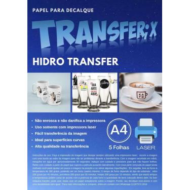 Imagem de Papel Hidro Transfer A4 5 Folhas - Transferix