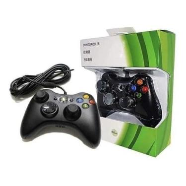 Imagem de Controle Xbox 360 Com Fio Usb Manete Xbox 360 Com Fio Usb - Lehmox