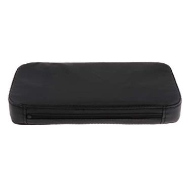Imagem de Almofada quadrada de couro PVC para amamentação de salão de beleza profissional da Fityle, Preto