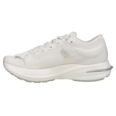 Imagem de PUMA Womens Deviate Nitro Cooladapt Lace Up Running Sneakers Shoes - White
