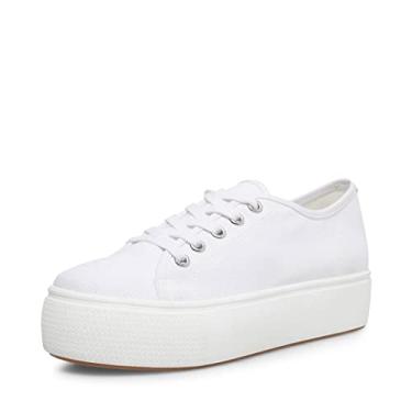 Imagem de Steve Madden Tênis feminino Elore, Branco, 37