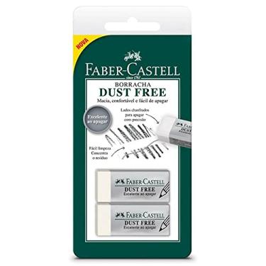 Imagem de Borracha Branca, Faber-Castell, Dust Free, SM/187137, 2 Unidades
