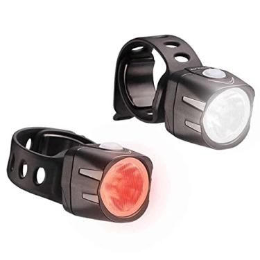 Imagem de Cygolite Dice HL 150 lúmens farol e dados TL 50 lúmens, luz traseira recarregável por USB, conjunto combo de luz de bicicleta