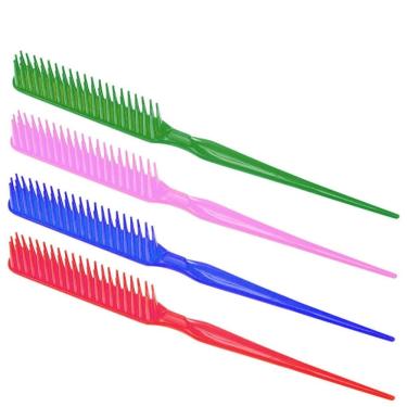 Imagem de Kit 12 Pentes 3 Fileiras Para Fitagem E Finalização Cachos