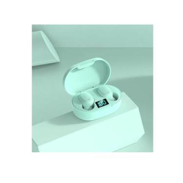Imagem de Fones de Ouvido Auriculares DIY com Temporizador, Fones de Ouvido E6S E A6s Bluetooth 5.0 Compatível com todos os aparelhos, Sem Fio para Homens e Mulheres. (Verde)