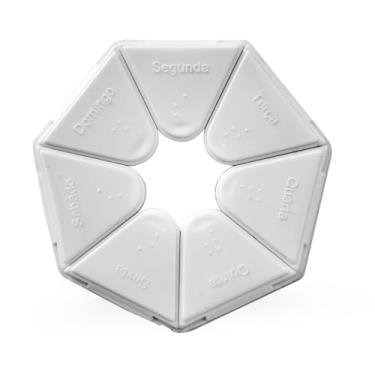 Imagem de Porta Comprimidos Básico Branco Incoterm