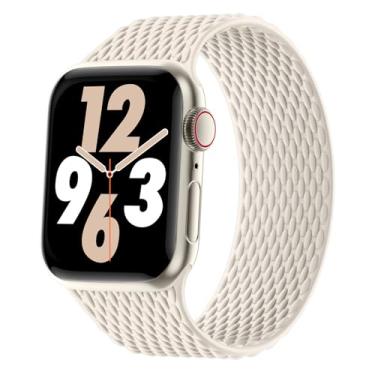 Imagem de Pulseiras de silicone compatíveis com Apple Watch Ultra 2 séries 8/7/6/5/4/3/2/1/SE Ultra de 38 mm, 40 mm, 41 mm, 44 mm, 45 mm, 45 mm, 49 mm, 49 mm, 49 mm, compatível com Apple Watch Ultra 2 séries