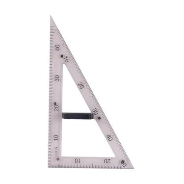 Imagem de Generic Régua geométrica grande para ensino de matemática, desenho profissional, papelaria escolar para placa preta, placa branca, engenharia, Régua de 60 graus