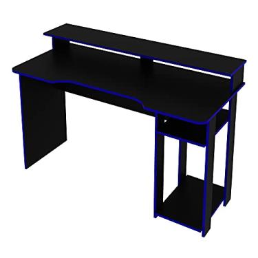 Imagem de Mesa gamer ME4153 Preto/Verde