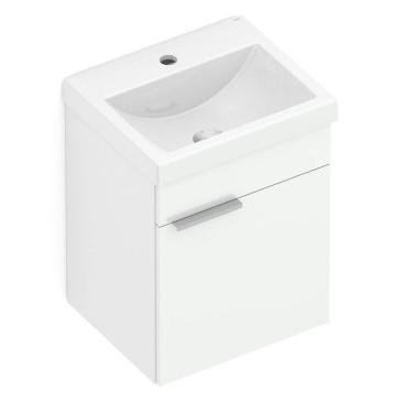 Imagem de Gabinete Like com 1 Porta 410x340 com Lavatório Like Branco