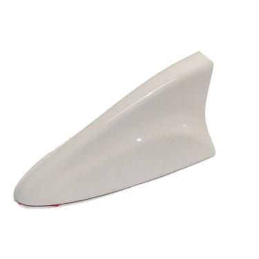 Imagem de Antena Shark Tubarão Decorativa De Teto Automotiva Branca