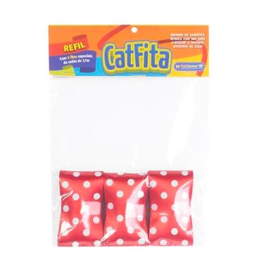 Imagem de PETGAMES Cat Fita Pet Games - Refil Com 3 Unidades Brinquedo Ocupacional Varinha Para Gatos