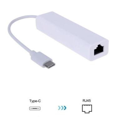 Imagem de Cabo Adaptador F3, Tipo C x RJ45 10/100/Mbps - JC-TYC-R01