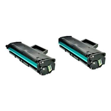 Imagem de Kit 2x Toner P/ M2020 M2022w 2020fw D111 Sl-m2020w/xaa Chip Atualizado
