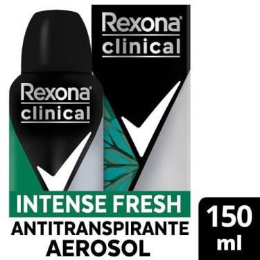 Imagem de Desodorante Rexona Clinical Intense Fresh 150ml, 1 Unidade, 150ml