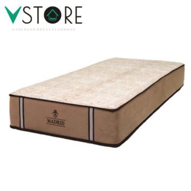 Imagem de Colchão Solteiro Madrid D33 Molas Ensacadas 88x188x28cm Vstore - V-Sto