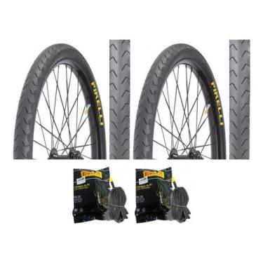 Imagem de 2 Pneus Pirelli Phantom Slick Aro 26x1.50 + 2 Camara Pirelli