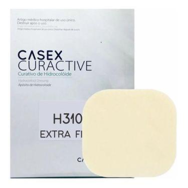 Imagem de Curativo Hidrocoloide Extra Fino 10cm x 10cm 5 Unidades Casex 