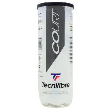 Imagem de Bola de Tênis Tecnifibre Court Tubo com 03 Bolas