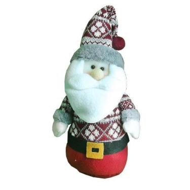 Imagem de Papai noel toronto 30cm - Niazitex, VERMELHO