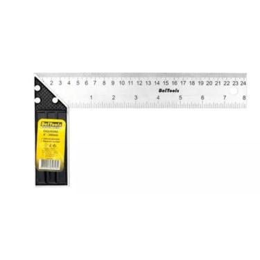 Imagem de Esquadro para carpinteiro 8" com cabo de alumínio Beltools